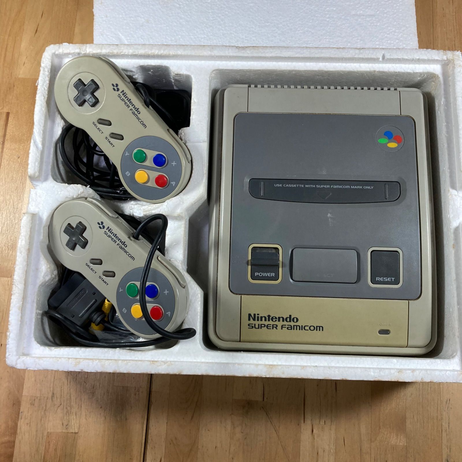 ジャンク】任天堂 スーパーファミコン 本体セット 箱有り - メルカリ