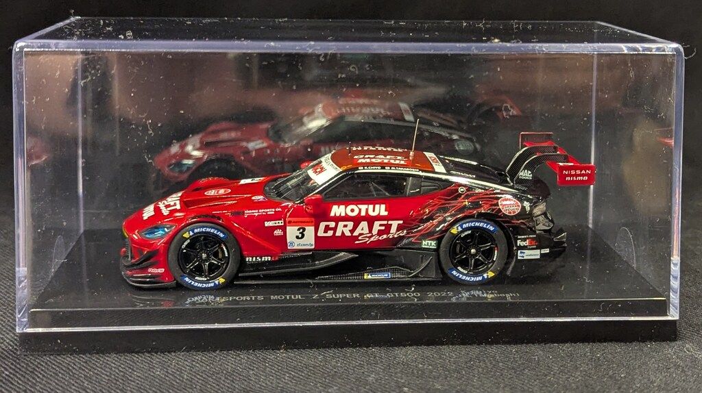 EBBRO 1/43 CRAFTSPORTS MOTUL Z SUPER GT GT500 2022 No.3