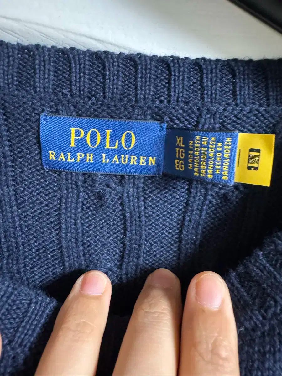  ポロ Ralph Lauren ラルフローレン ウーマンズ ケーブル編み ケーブルニット Xl ネイビー 長袖 ニット セーター