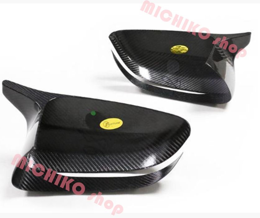 BMW 3シリーズ G20 2019年 - カーボン製 サイドミラー ドアミラー 左右セット 外装カスタム ガーニッシュ 右ハンドル用