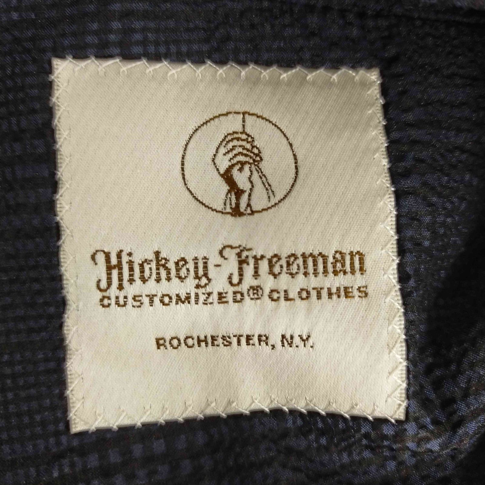 ヒッキーフリーマン HICKEY FREEMAN シルク シアサッカー