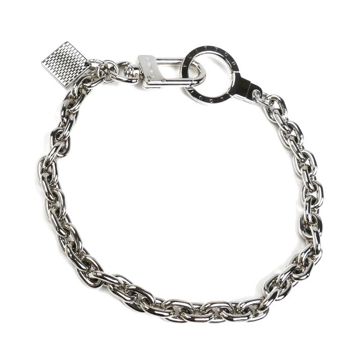 LOUIS VUITTON ルイ ヴィトン シェンヌアノクレ キーホルダー シルバー M65076 OB0141 ユニセックス