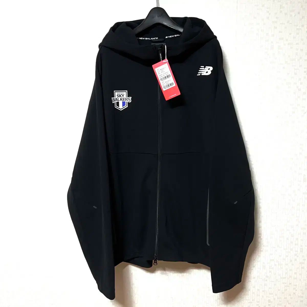 4XL 120 New Balance(ニューバランス) トレーナー フード付き ジップアップパーカー スカイウォーカーズ