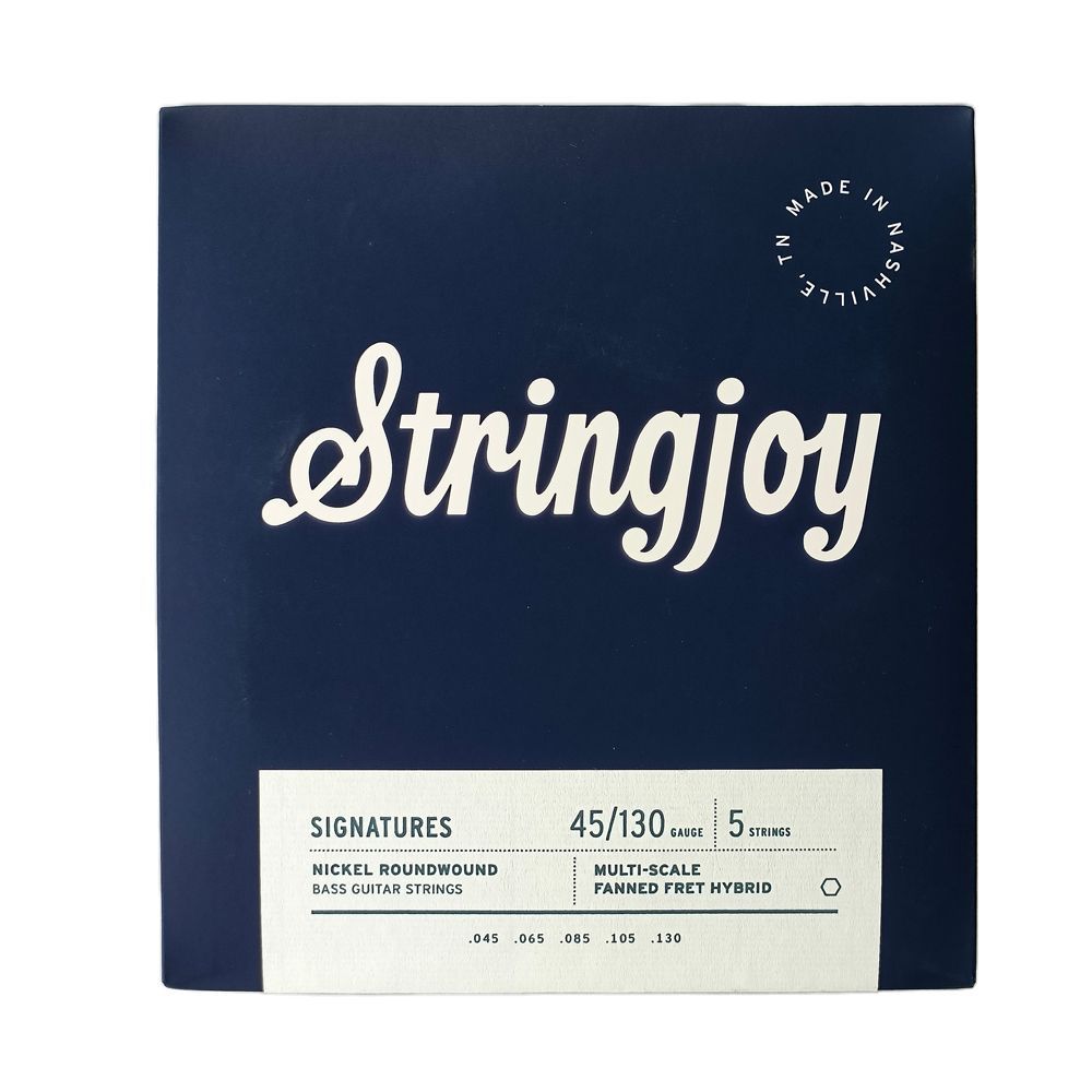 Stringjoy ストリングジョイ ベース弦 SJ-BA45130HFF 45-130 五弦 Multi Scale ファンフレットベース専用 アメリカ制