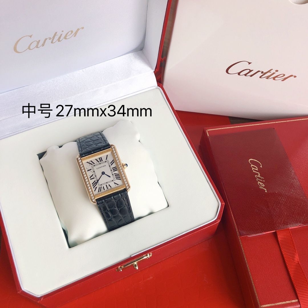 CARTIER カルティエ タンク ソロ レディース腕時計｜スイス製