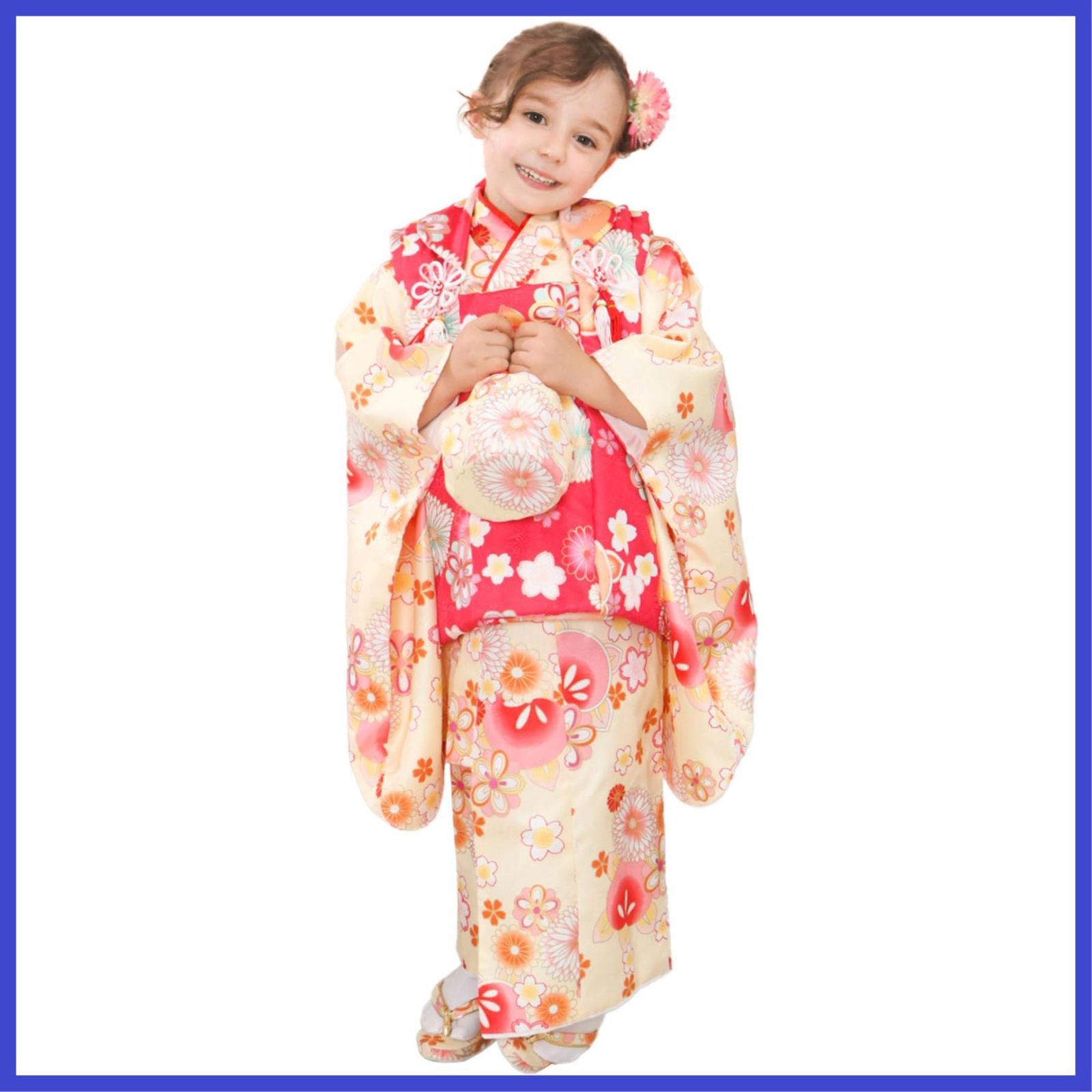 七五三　3歳女の子　￼着物セット　￼マユミブランド k74-m1-022-1.jpg