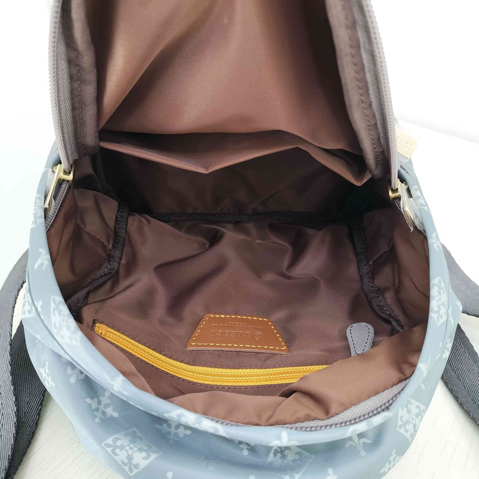 ラシット russet モノグラム ミニバックパック レディース 表記