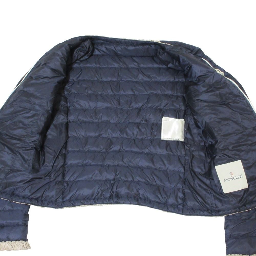 良品 クリーニング済 MONCLER モンクレール FLAVIENNE ノーカラー