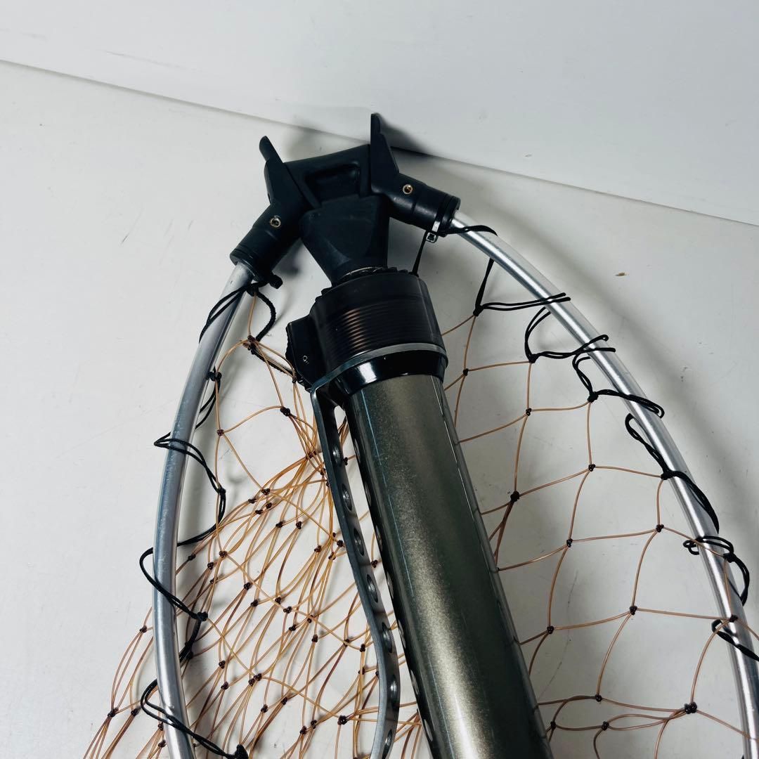  第一精工 タモ網 オートキングフレーム 48 550 X ガンメタリック タモ網 ランディングネット フィッシングツール