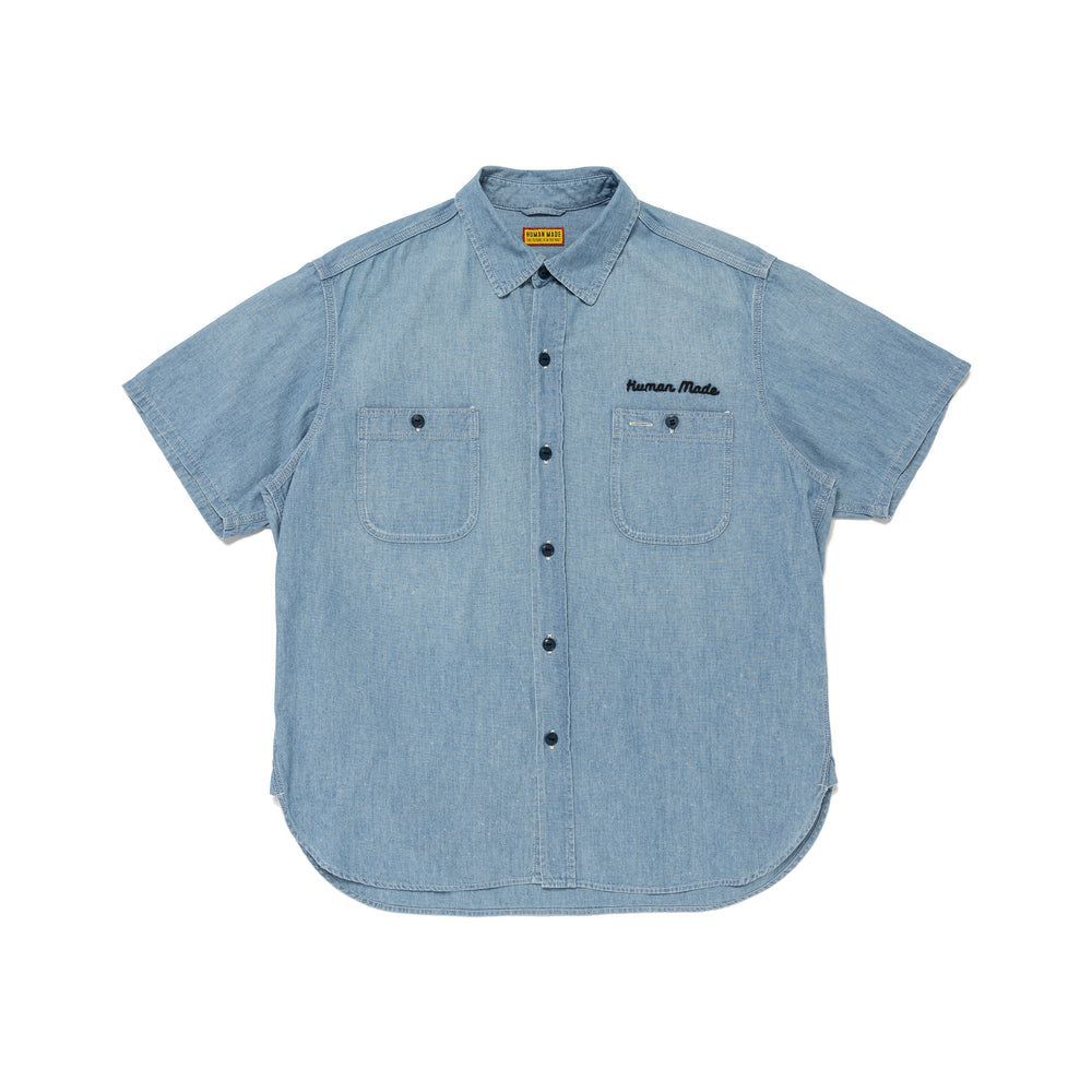 HUMAN MADE CHAMBRAY S|S SHIRT 半袖シャツ HM29SH015