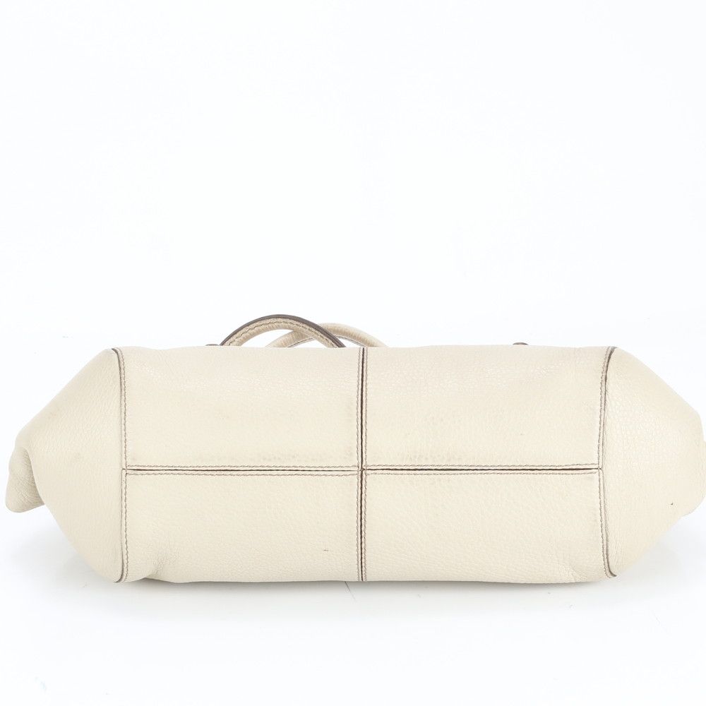 極美品 トッズ コーニッシュ ウェーブ レザー トート バッグ