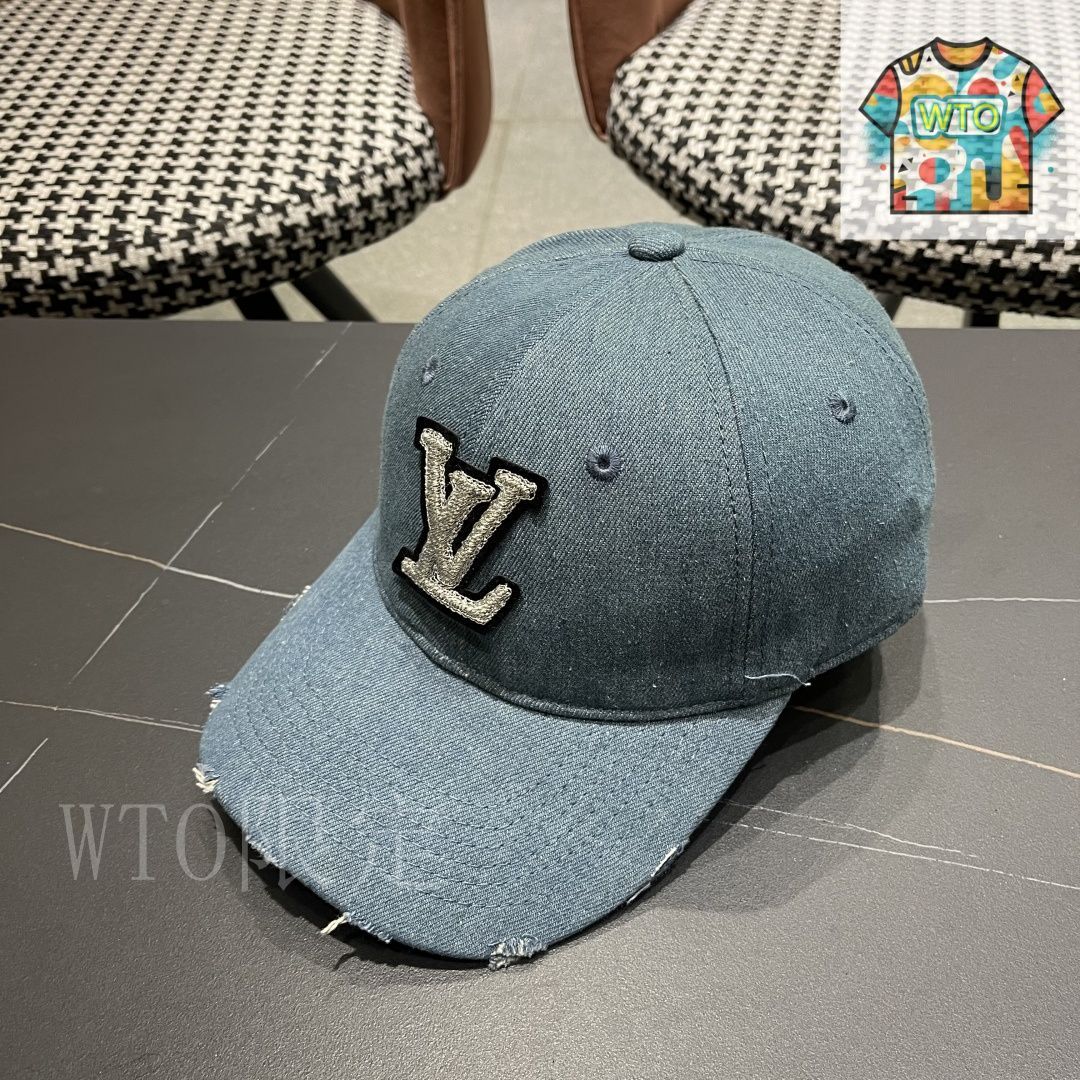 【国内直営即発】So Cool！LV コットン キャップ・オンリー LV louis-vuitton-only-lv-cap--