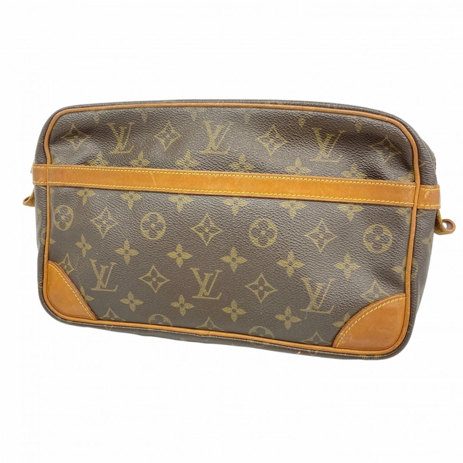 ルイ ヴィトン Louis Vuitton ルイ ヴィトン クラッチバッグ モノグラム コンピエーニュ28 M51845 ブラウンメンズ