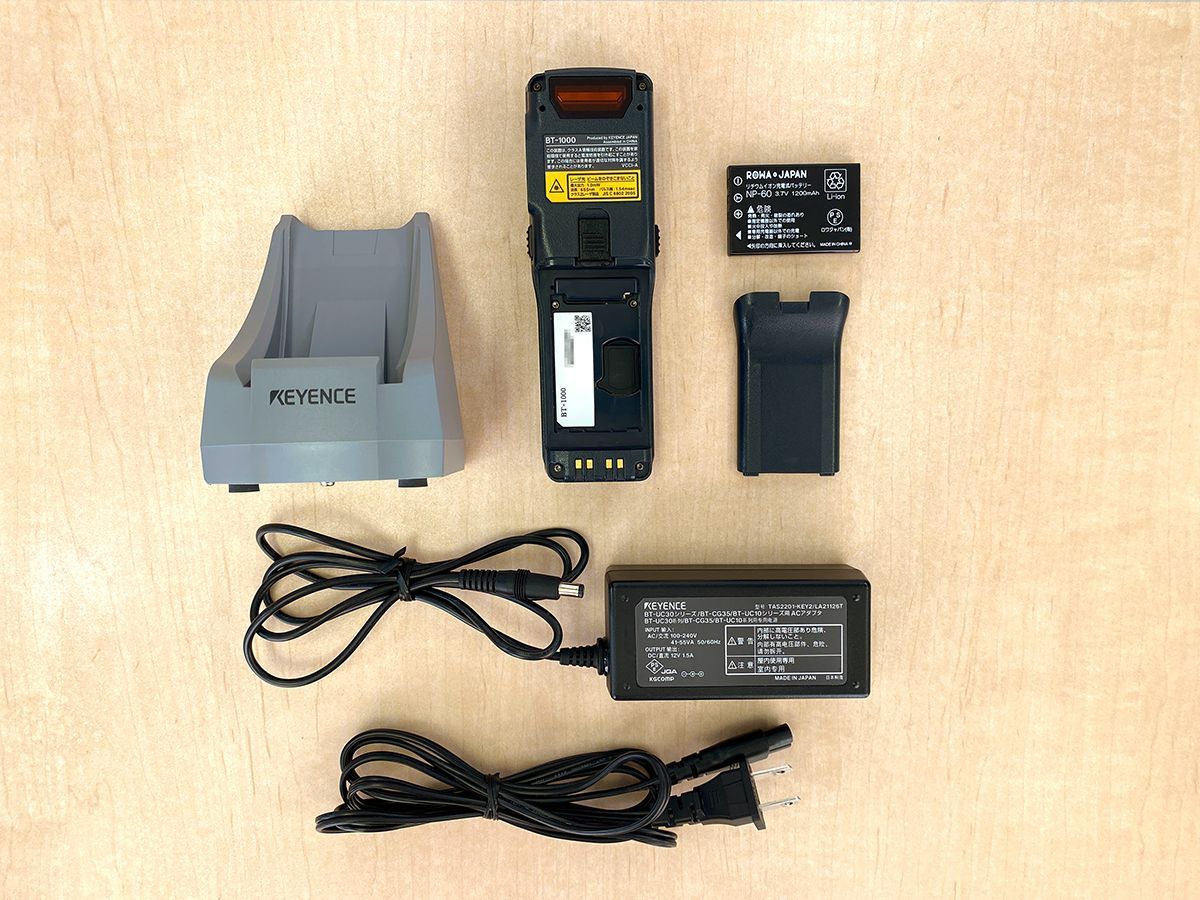 ハンディターミナル BT-1000＋充電台セット KEYENCE(キーエンス