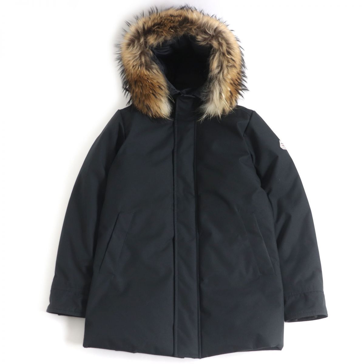 美品□PYRENEX/ピレネックス ANNECY FUR アヌシー ファー フーデッド 