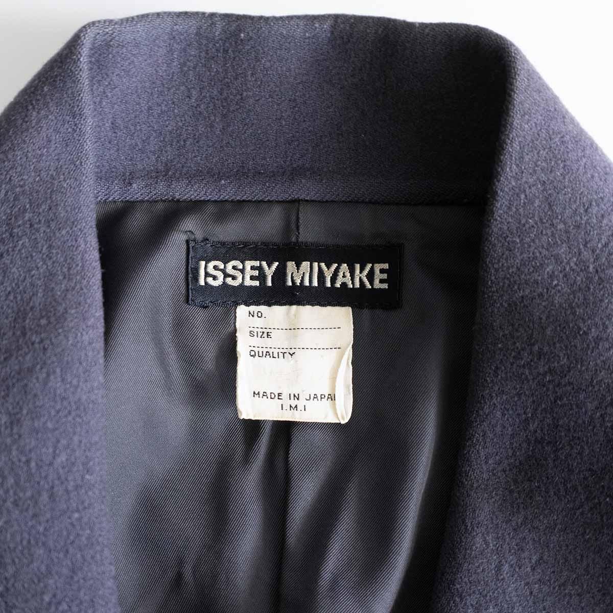 80s issey miyake 筆タグ ニットテーラードジャケットツイード
