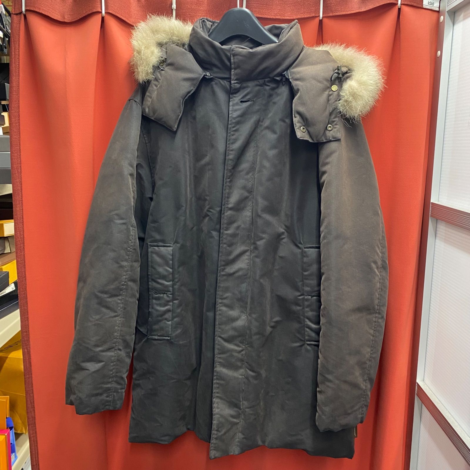 MONCLER モンクレール ダウン ジャケット フーディー フード ファー 
