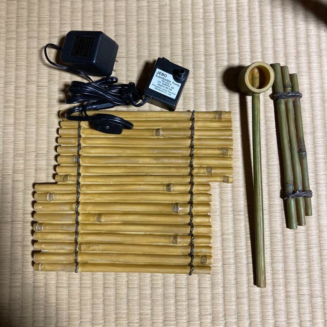 電動つくばい和室インテリア水音