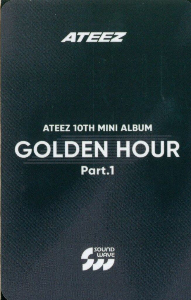 ATEEZ SoundWave VC SAN GOLDEN HOUR : Part.1 - メルカリ
