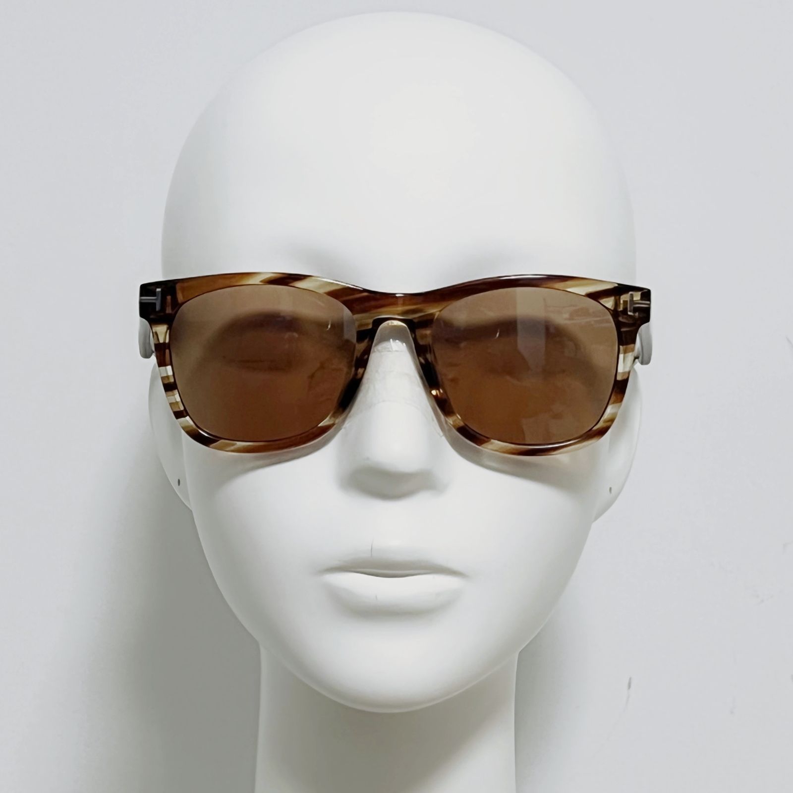 極美品 トムフォード campbell サングラス べっ甲 ブラウン TF198 極美品 トムフォード campbell サングラス べっ甲 ブラウン