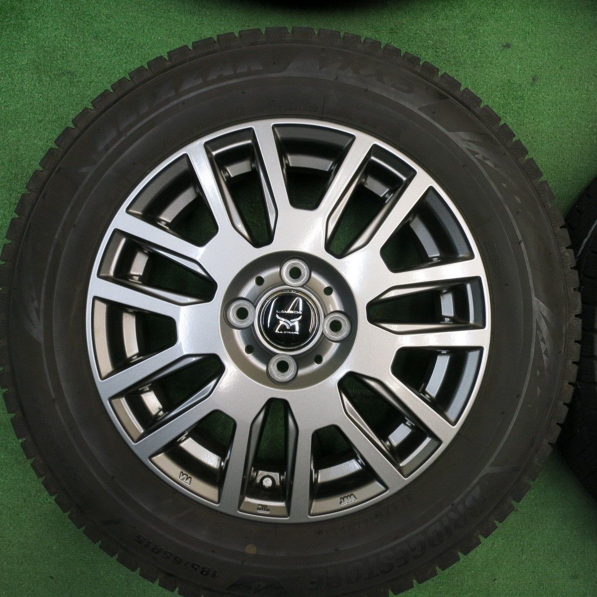 バリ溝！21年！キレイ！9分☆スタッドレス 185/65R15