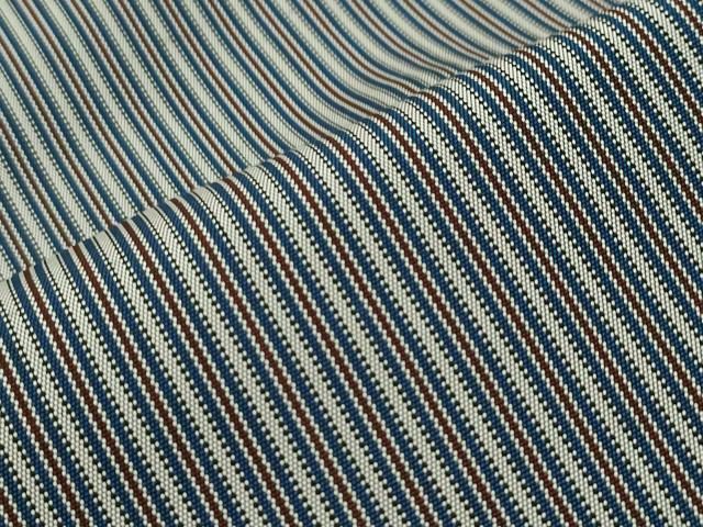 平和屋本店□極上 男性 人間国宝 甲田綏郎 精好仙台平 馬乗り袴 縞  