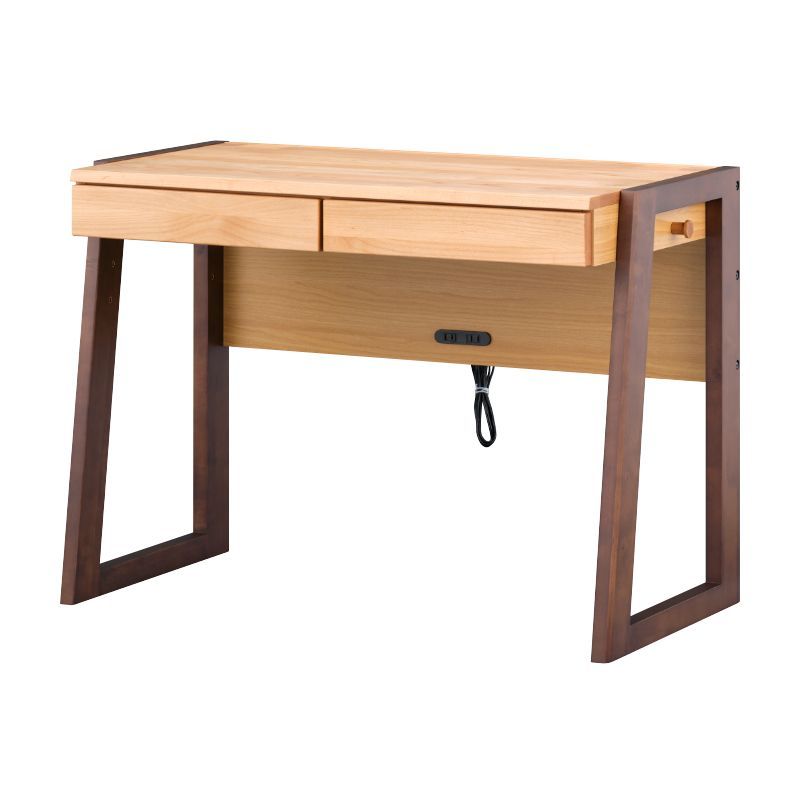 学習デスク デスク 木製デスク 机 学習机 STEP DESK 100 AL-NA-MBR