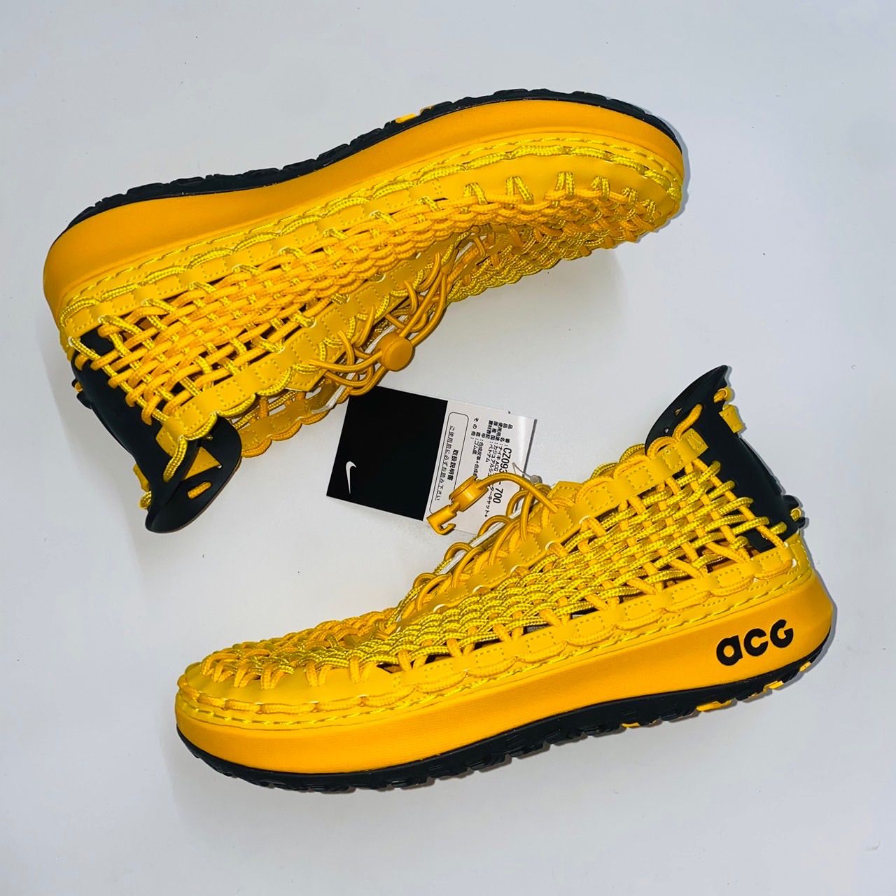 Nike ACG Watercat+ Men's 7 University Gold Vivid Sulfur