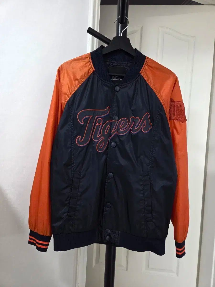 MLB デトロイト タイガース 野球 アウター オレンジ ネイビー 95