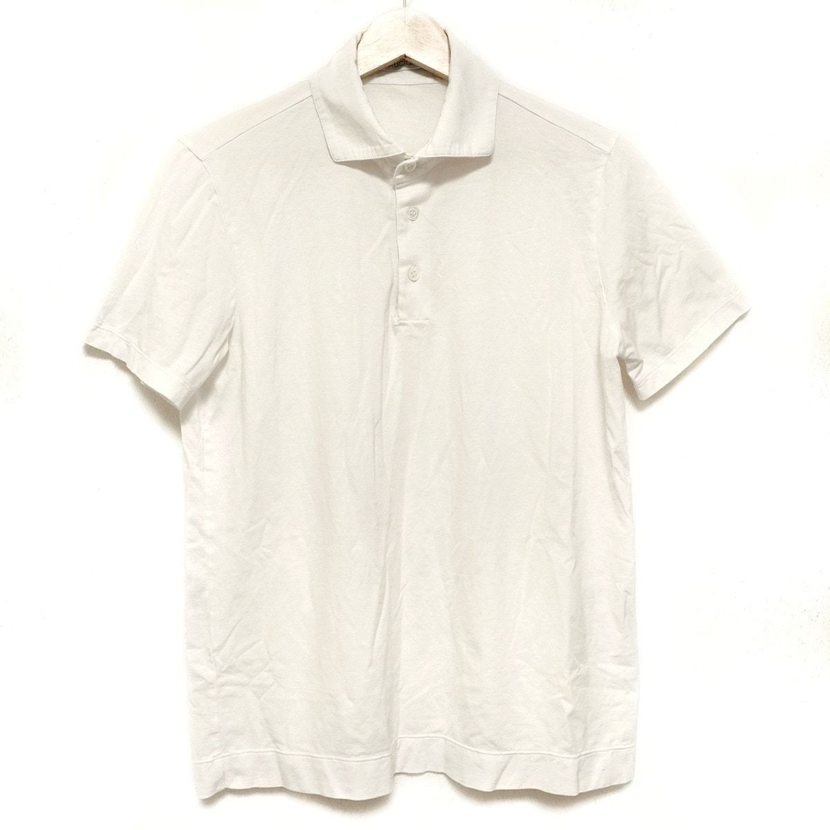Cruciani(クルチアーニ) 半袖ポロシャツ サイズ48 XL メンズ - 白 