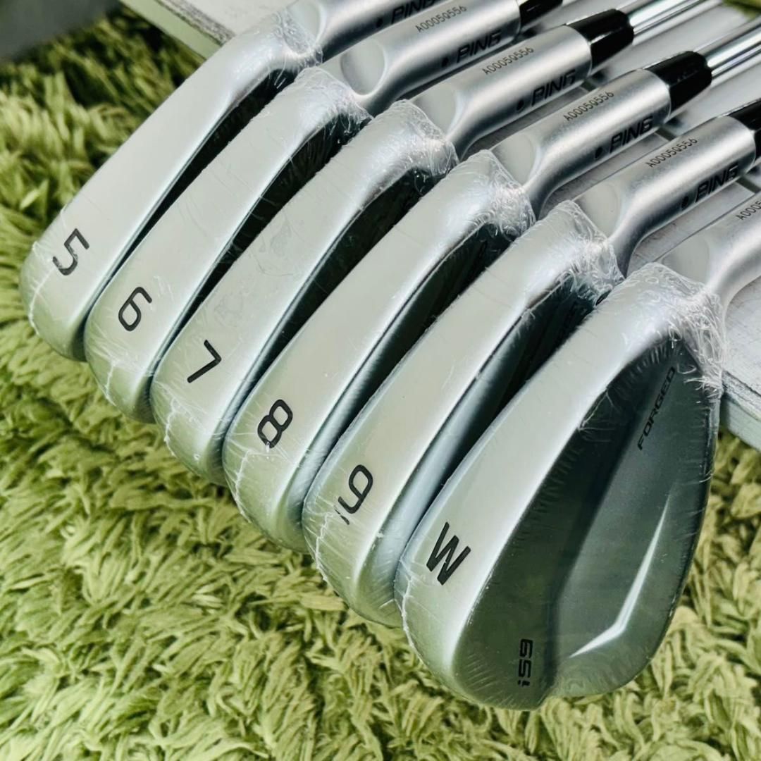 ピン I59 アイアン 6本セット (#5/#6/#7/#8/#9/PW) N.S.PRO モーダス3 TOUR115 右利き用  ARCCOSグリップ装着モデル【標準仕様】【ポイント5％獲得】【即日発送可】 - つるやゴルフONLINE