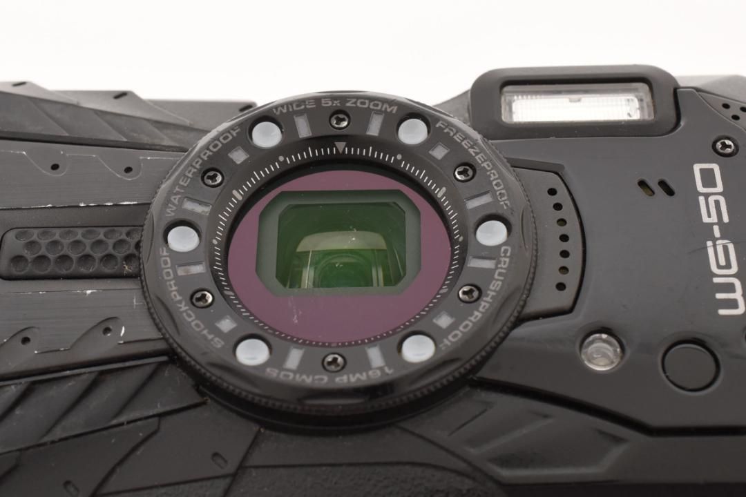 116 RICOH WG-50 ブラック 【公式通販】