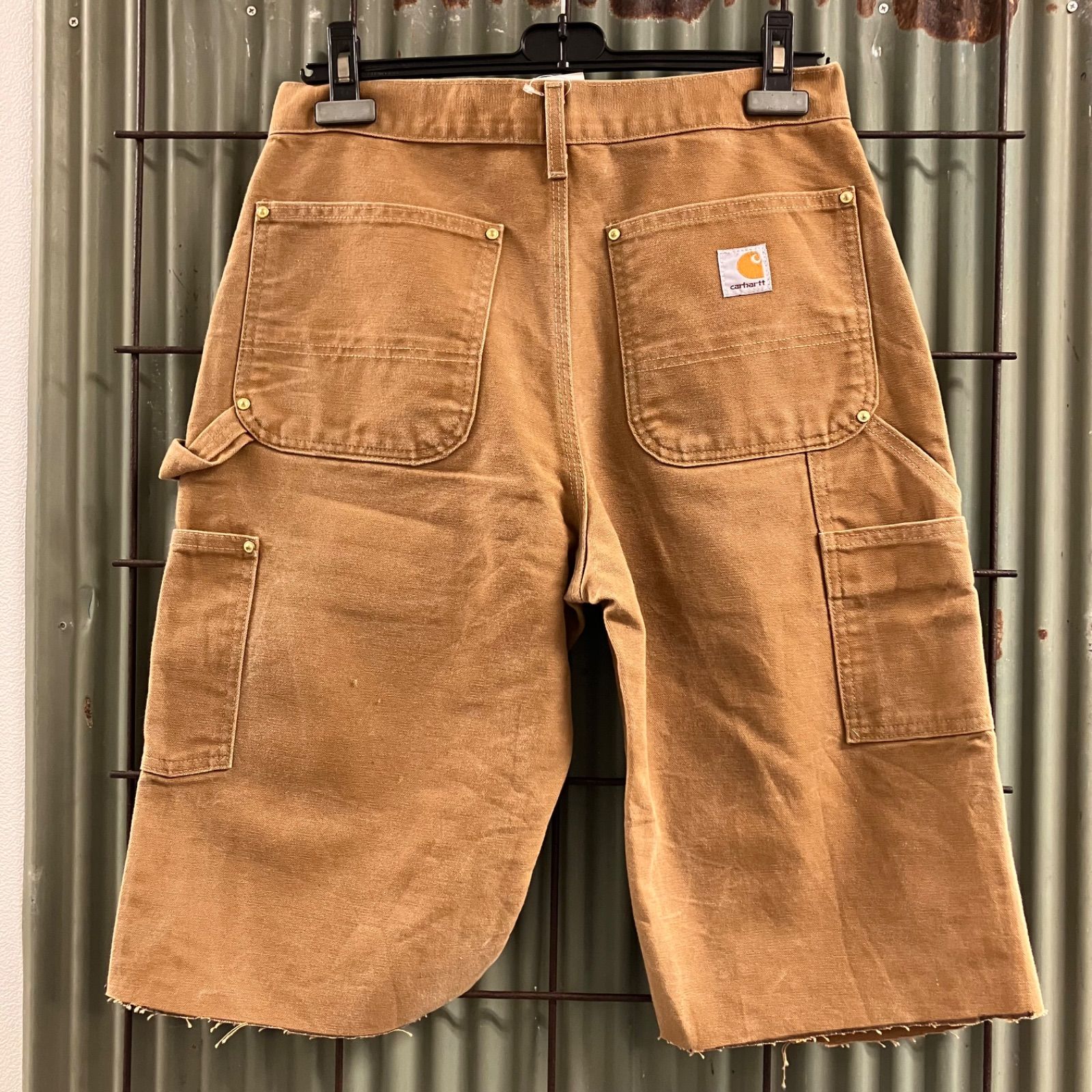 Old Carhartt Double Knee Painter Pants Cut Off カーハート　ダブルニーペインターパンツ　ワークパンツ　 カットオフ