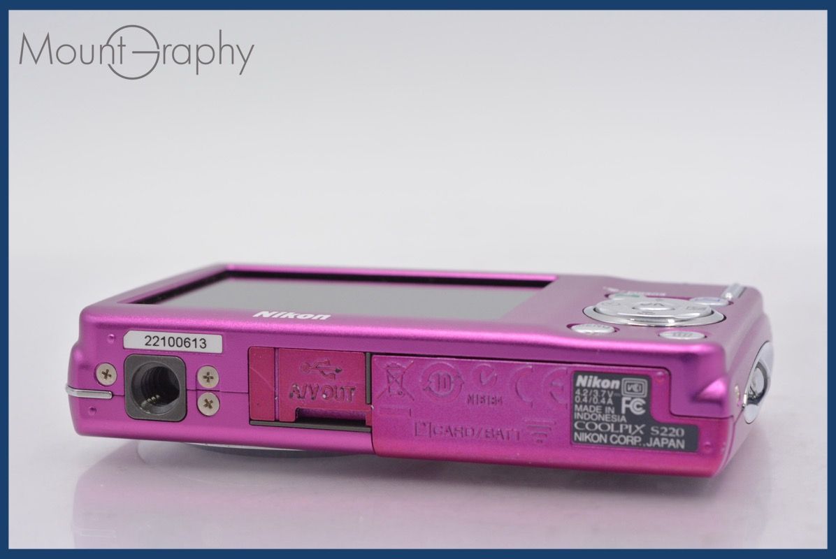ニコン Nikon COOLPIX S220 3x バッテリー付属 同梱可 #am790 - メルカリ