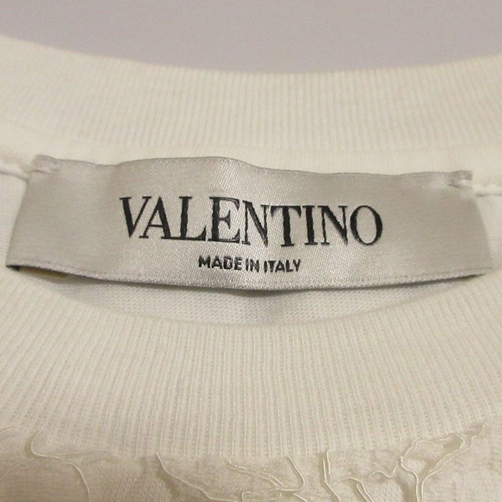 良品 21SS VALENTINO ヴァレンティノ ロゴプリント レース ショート