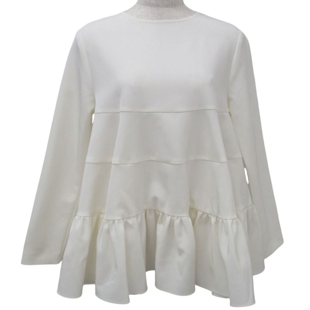 yori ティアードギャザーブラウス 36 yori(ヨリ) / 20AW/ティアード