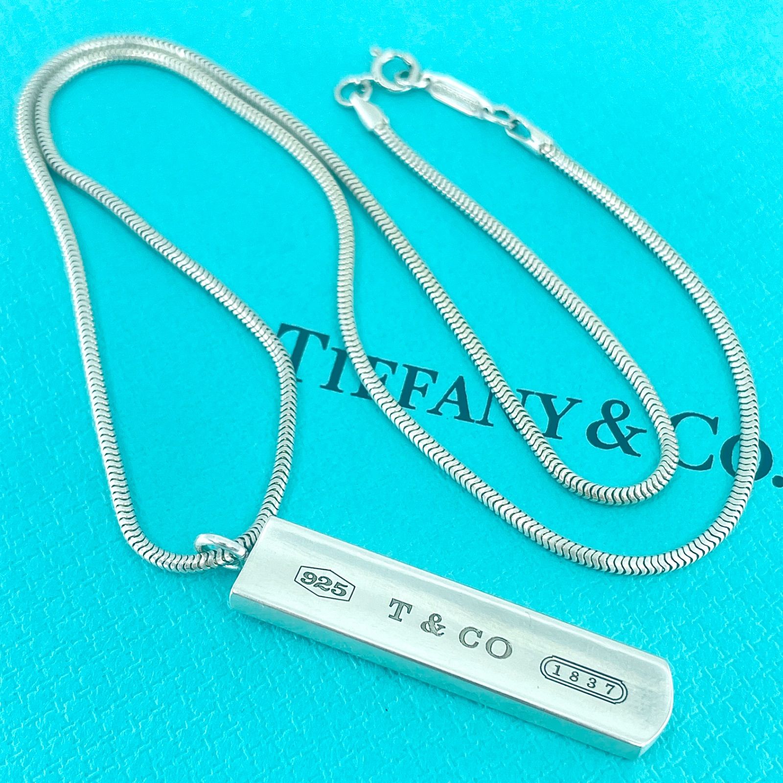ティファニー 1837 バー ネックレス スターリングシルバー925 Tiffany 