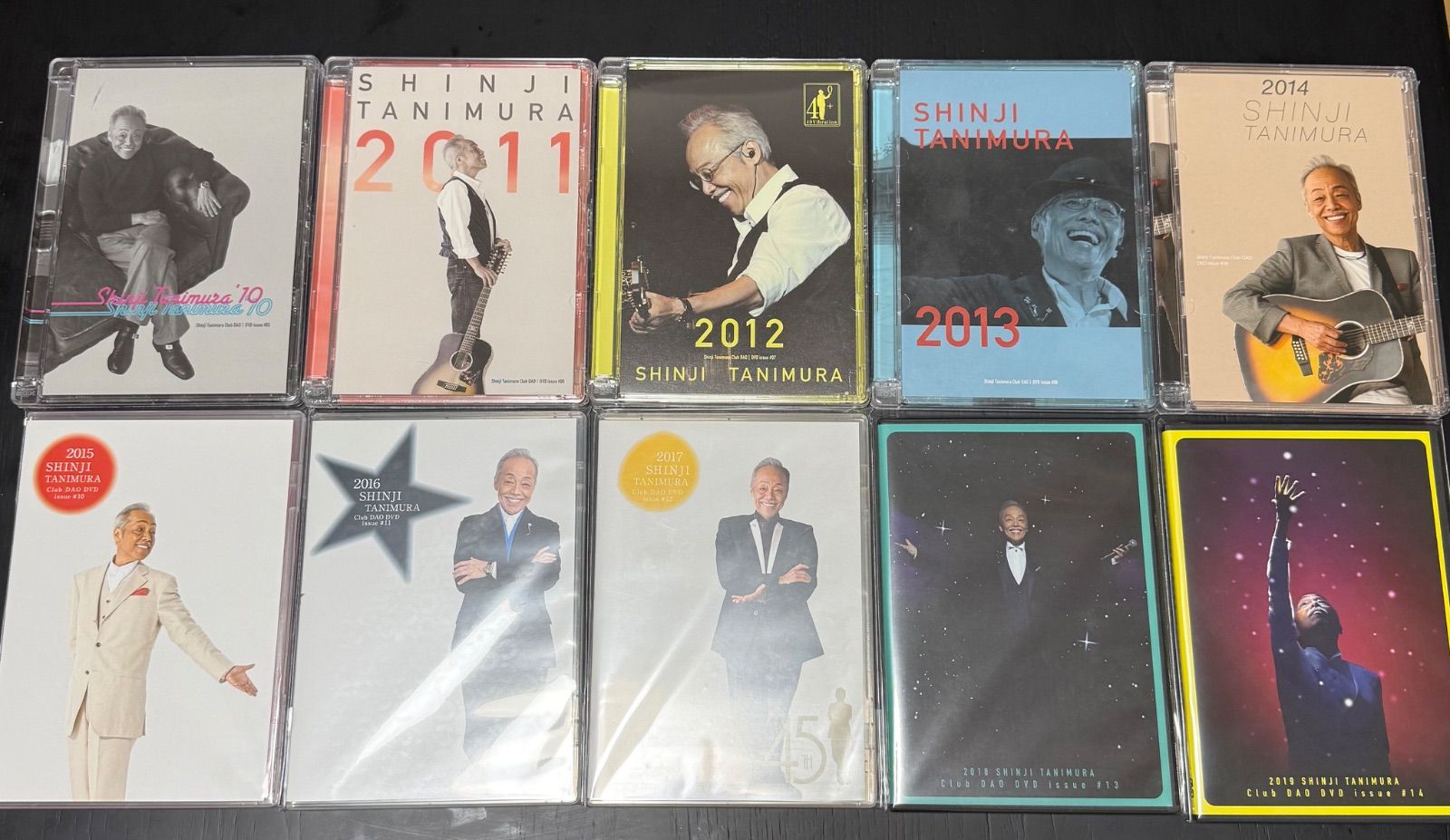 未開封 谷村新司 DAO DVD 2010〜2019 10枚セット