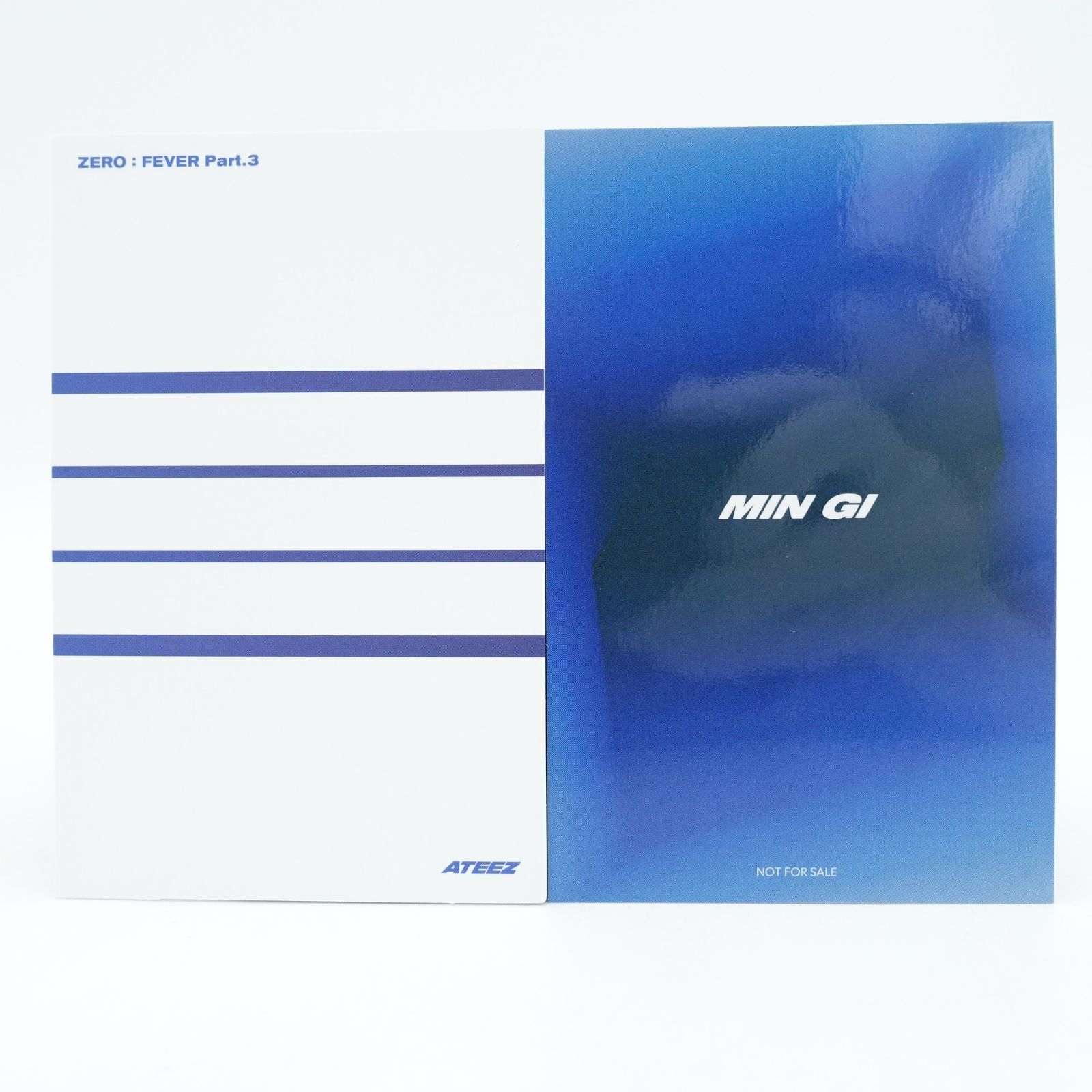 ATEEZ ミンギ ZERO FEVER Part3 タワレコ特典トレカ フォト