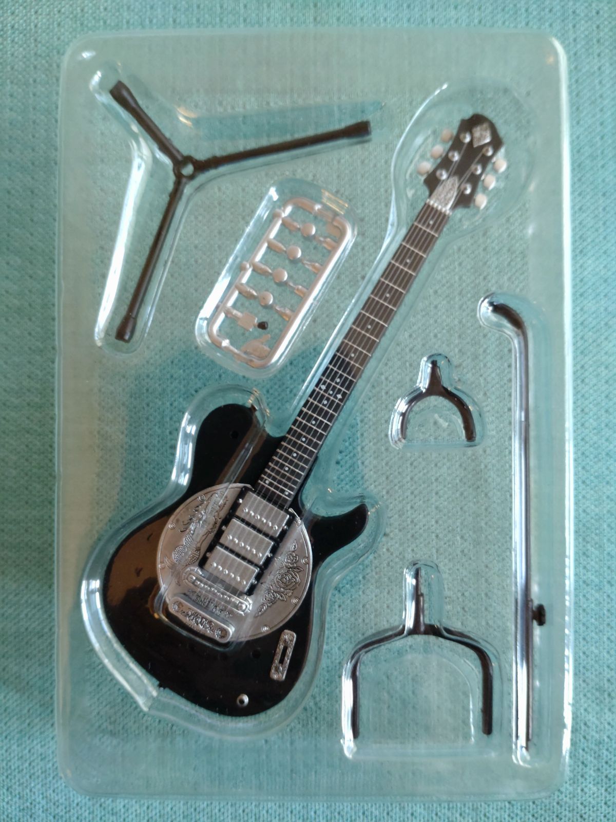 ZEMAITIS ディスクフロント S24DT MM ～THE GUITAR LEGEND by Zemaitis ＆ Greco～ 1/8スケール  公式ギターフィギュア ☆ゼマイティスギターコレクション ★布袋寅泰 ★ロンウッド ☆ギターフィギュア