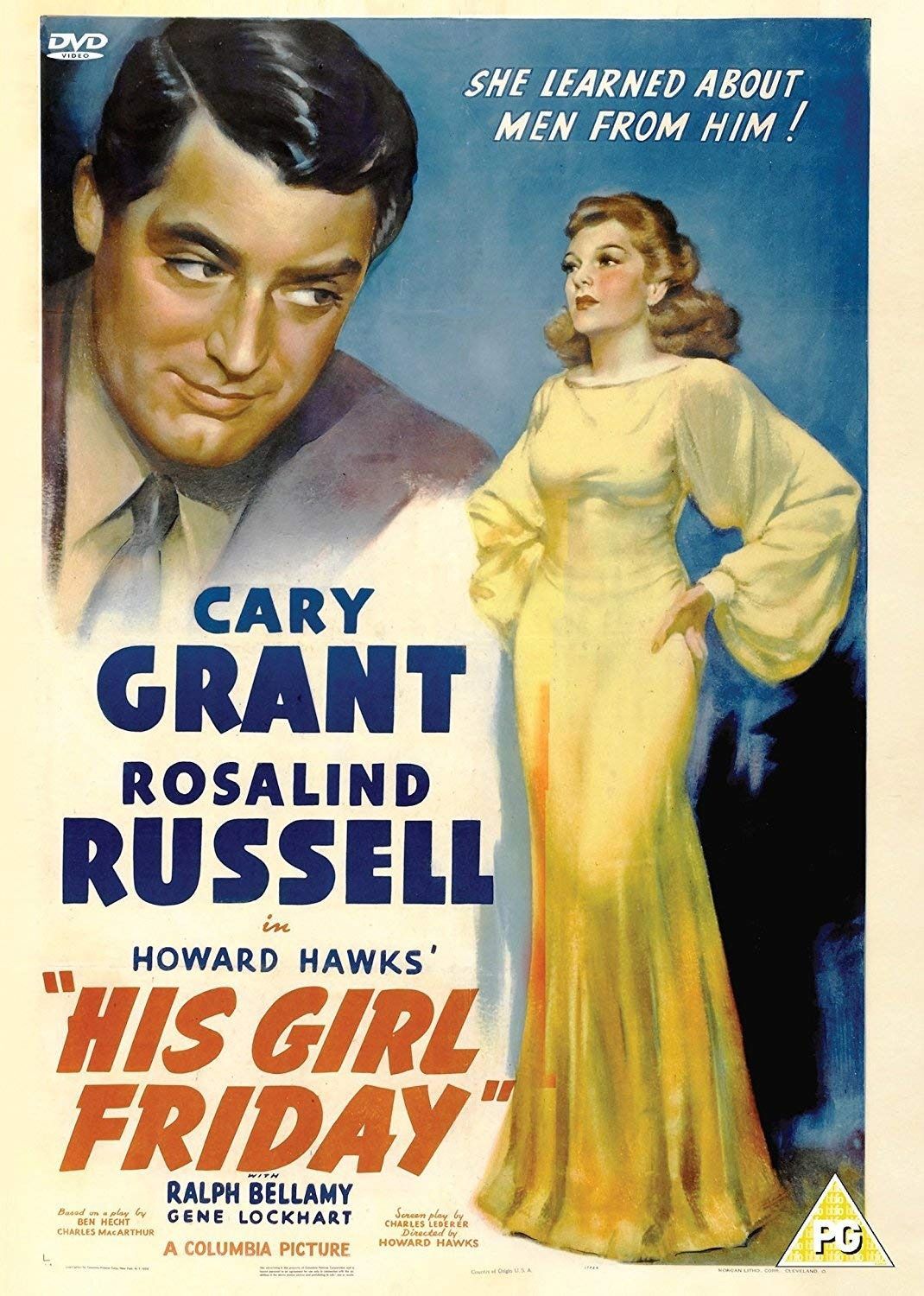His Girl Friday DVD