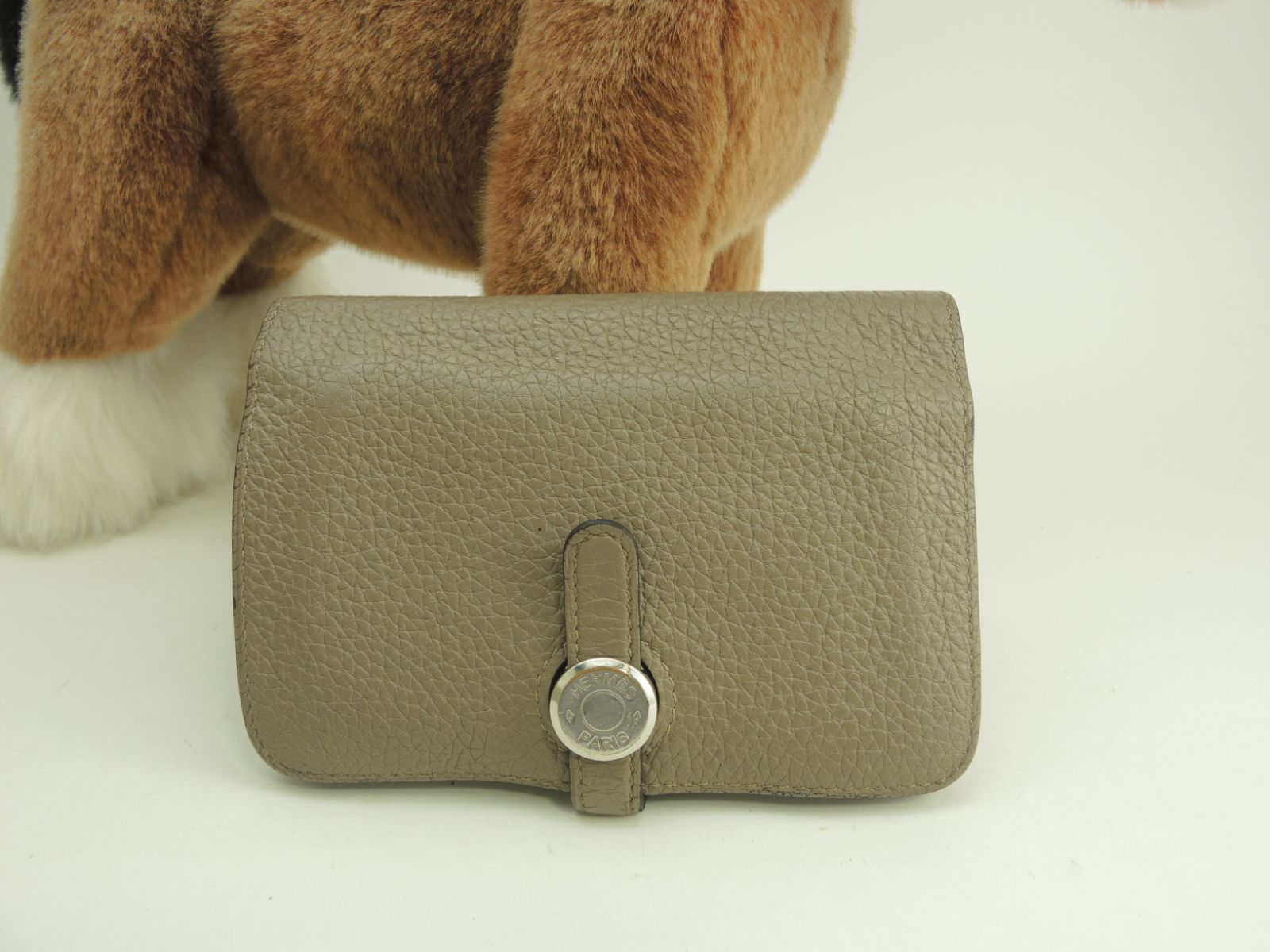 サンローランパリ コンパクトウォレット 折り財布 黒 YSL デカロゴ  