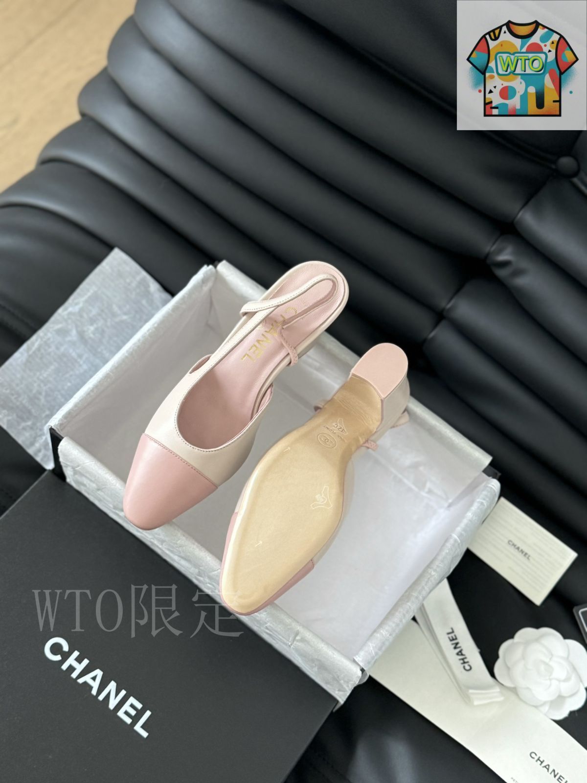 シンプルなデザイン♡【CHANEL】スリングバックサンダル シャネル スリングバック バックレス サンダル12 - メルカリ