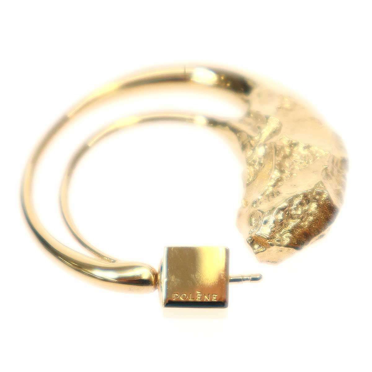 POLENE ポレーヌ Eroz クレオールフープ ピアス ゴールド - メルカリ
