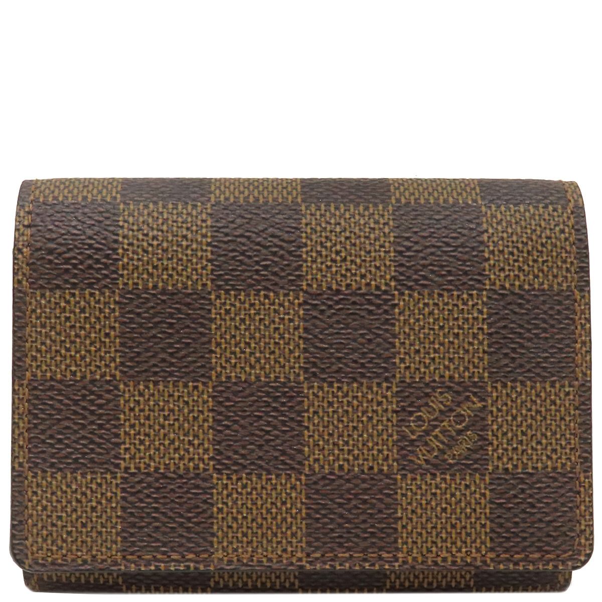 Louis Vuittonダミエキャンバス カードケース約10cm x 13cm 楽天市場】ルイヴィトン M64038 コインカードホルダー ダミエ