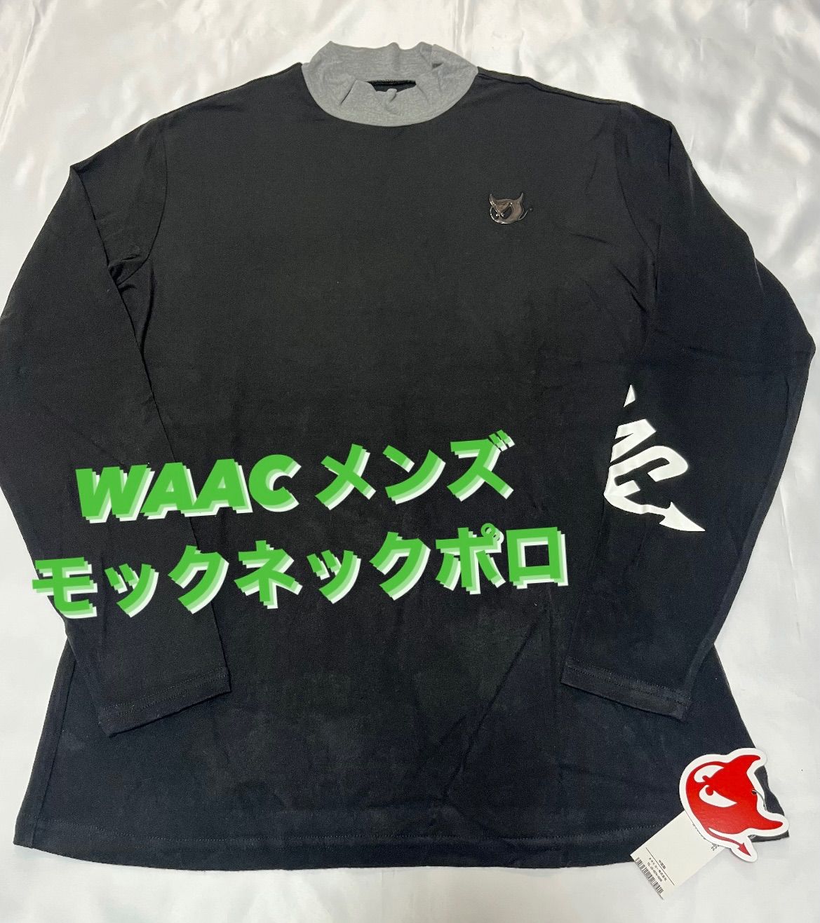 WAAC [ワック]MENS ラグウォームプレミア 長袖モックネックTシャツ WAAC [ワック]MENS ラグウォームプレミア 長袖モックネックT