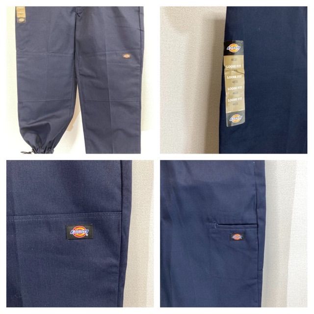 新品未使用Dickies ダブルニーワークパンツ極太ルーズ