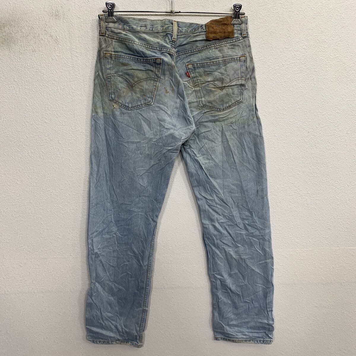 Levi's 501 デニムパンツ ライトブルー リーバイス ボタンフライ