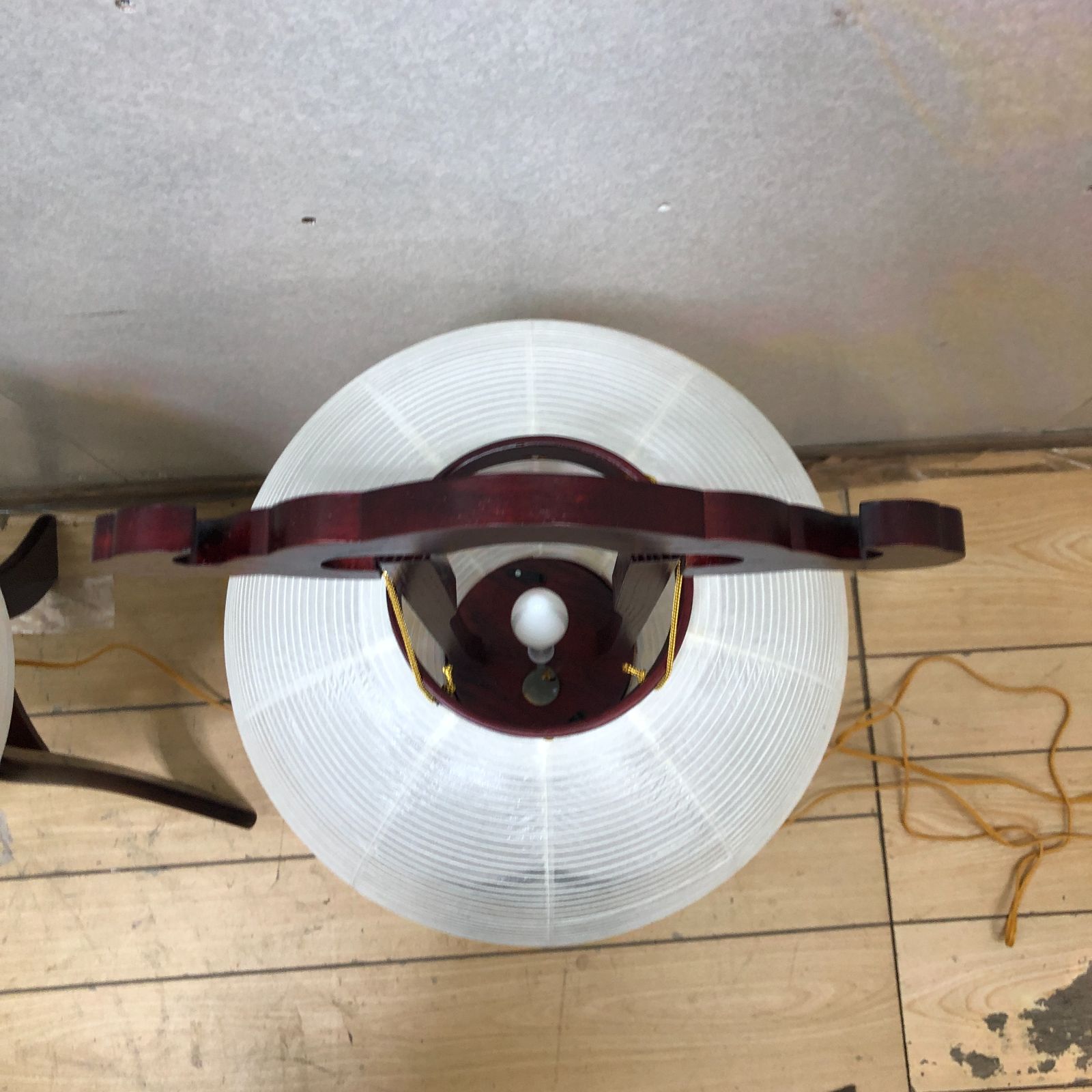 白絹二重張 家紋入り