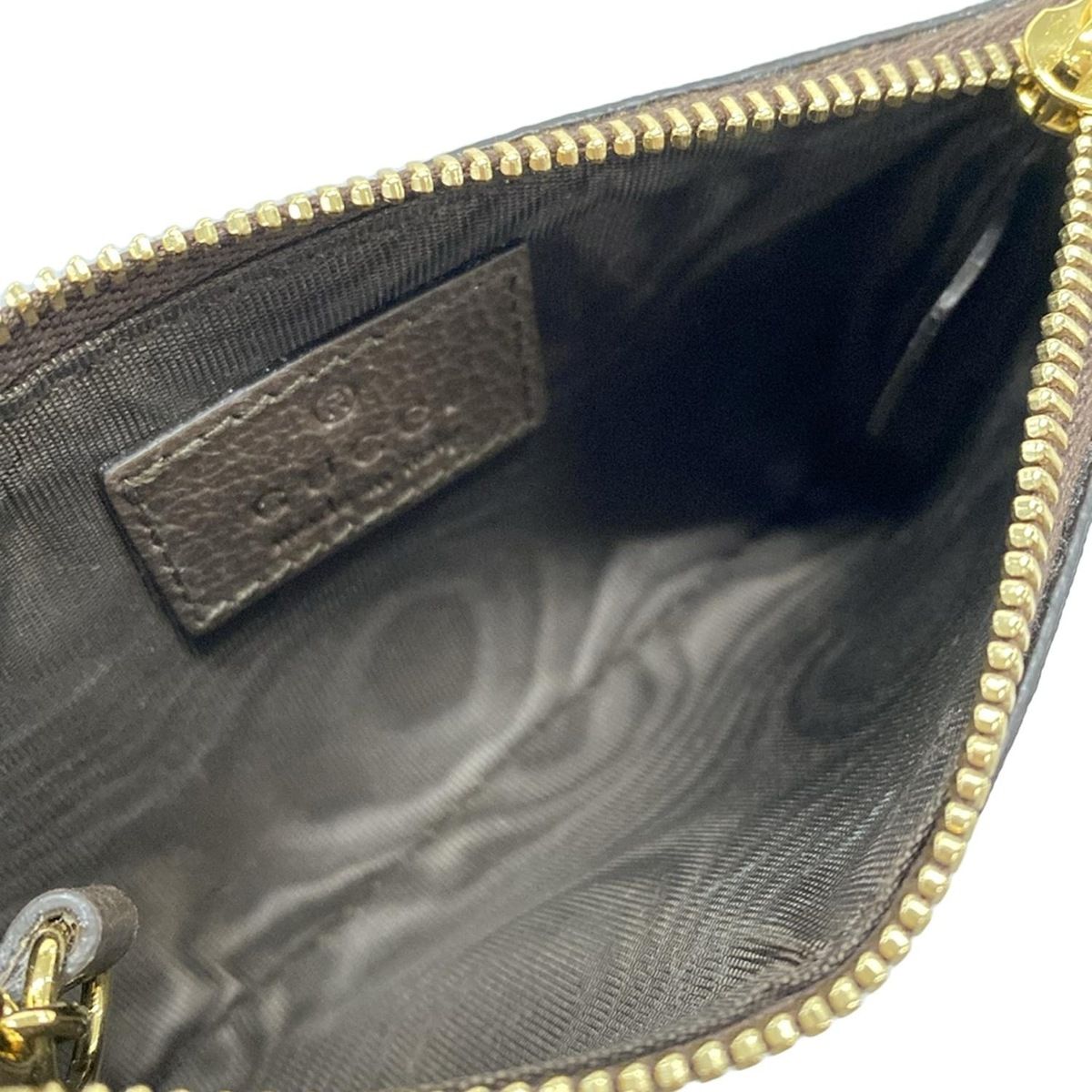 【極美品】グッチ GGスプリーム 772321 PVC コインケース ベージュ グッチ GGスプリーム 772321 PVC×レザー コインケース ベージュ